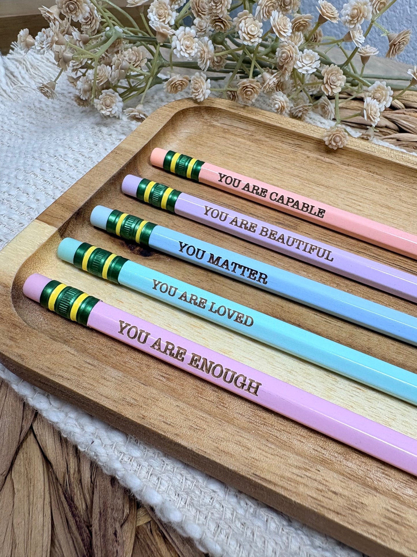 Affirmation Pencils