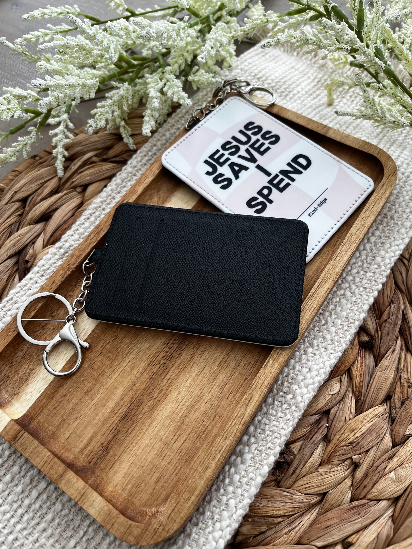 Card Holder Keychain