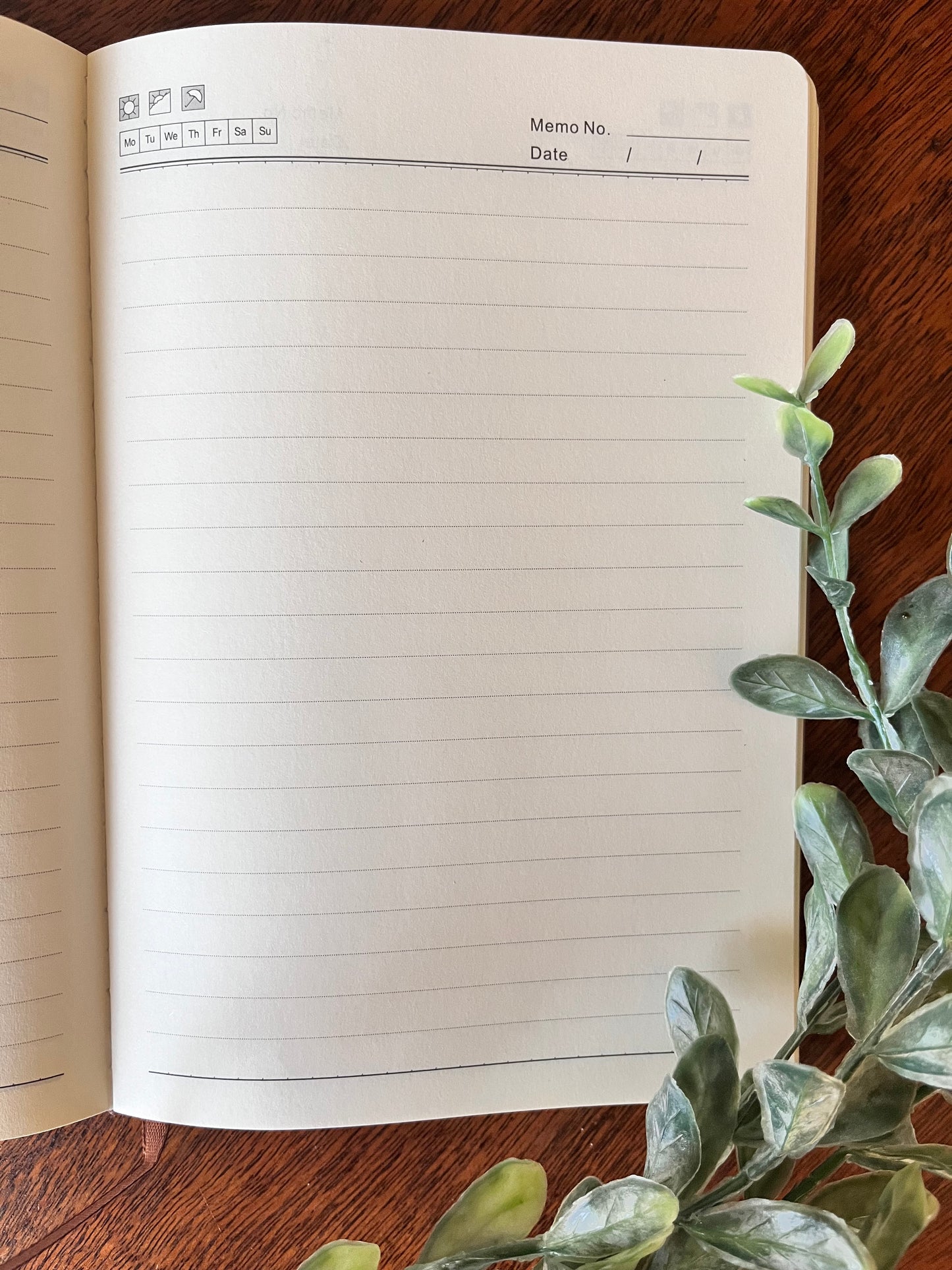 Personalized Floral Journal