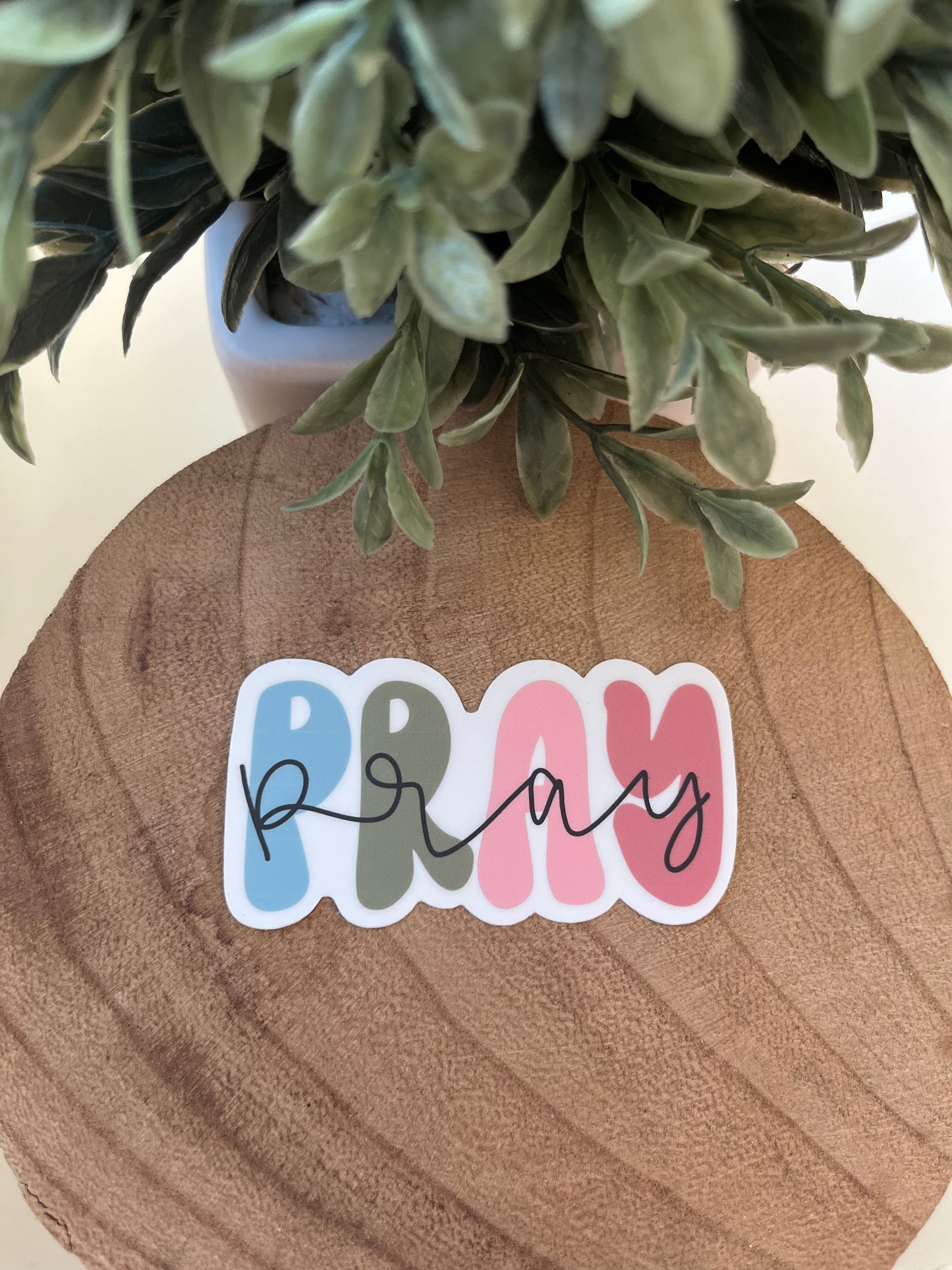 Pray Sticker