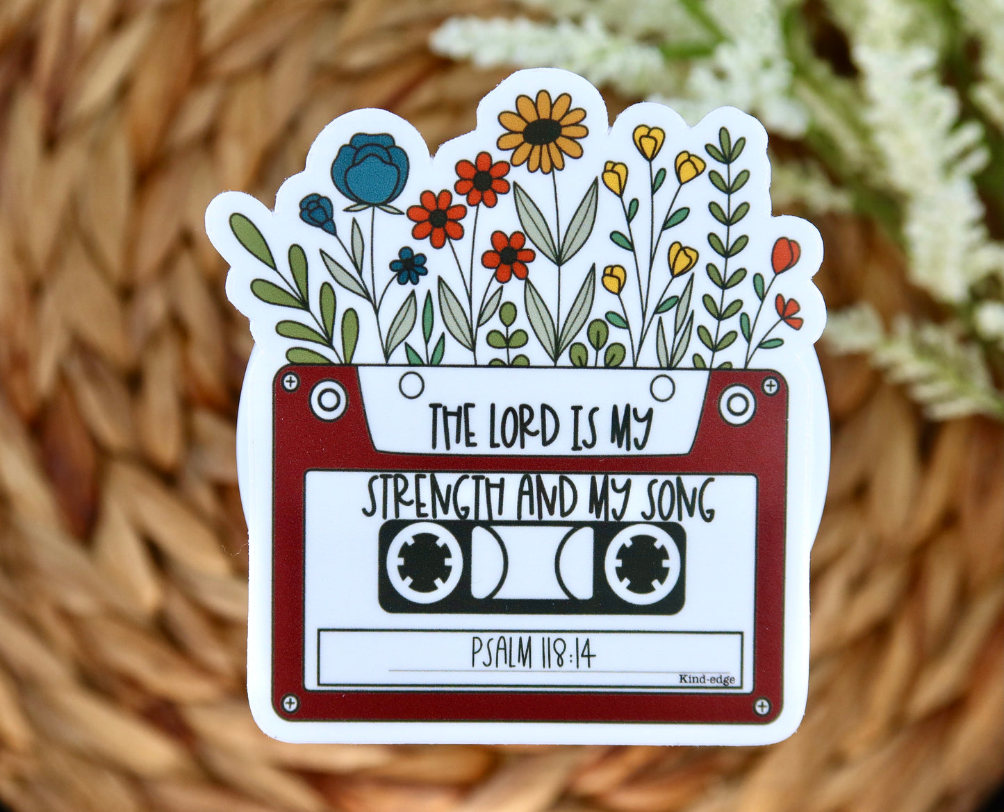 Psalm 118:14 Sticker