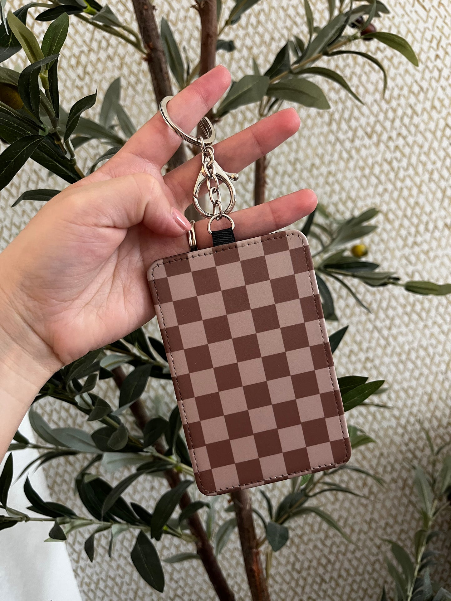 Card Holder Keychain