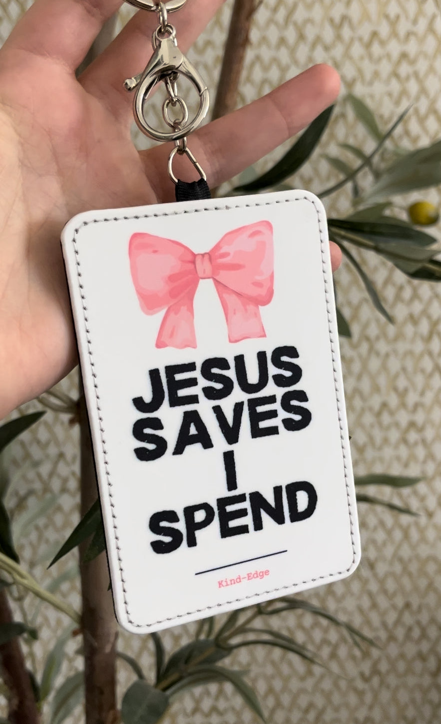 Card Holder Keychain