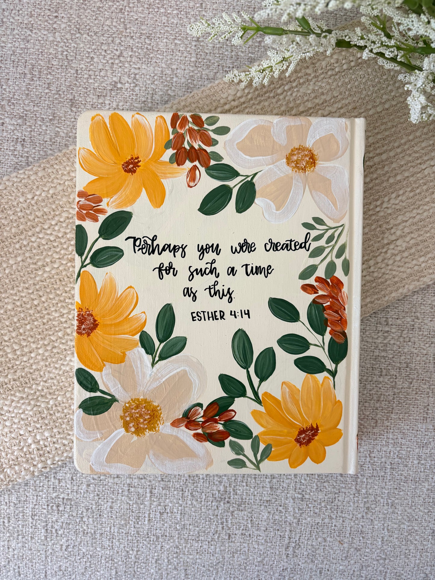 Hand painted Bible (Esther)