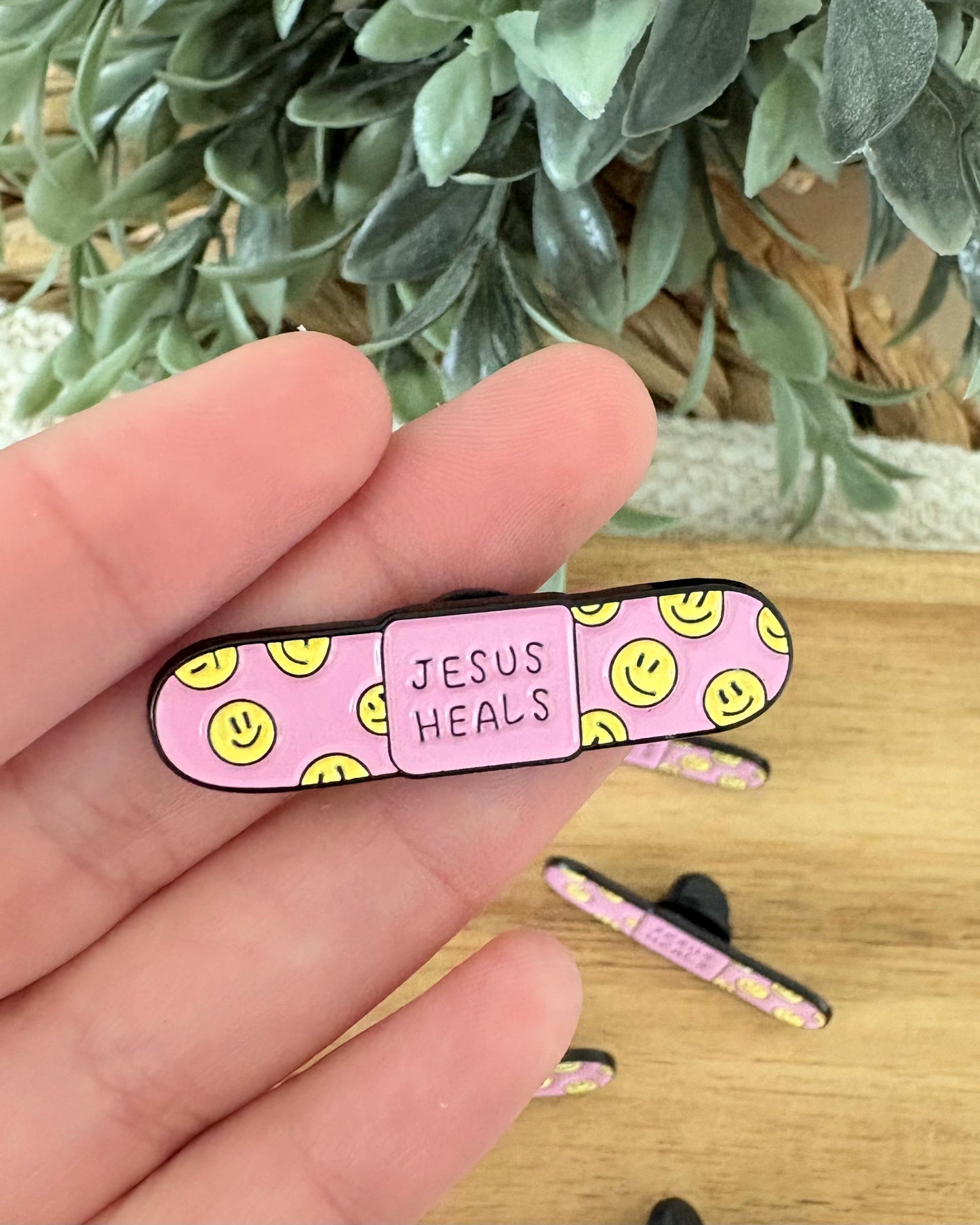 Jesus Heals Pin
