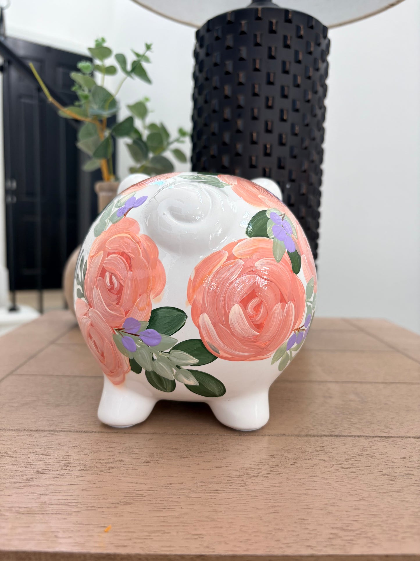 Hand Painted Piggy Bank