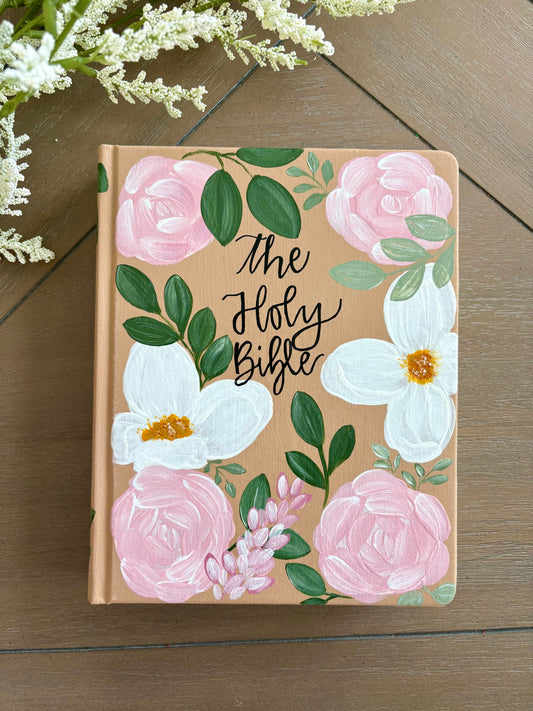Hand Painted Bible