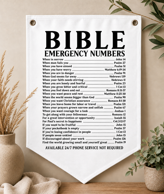 Bible Emergency Numbers