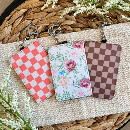 Card Holder Keychain