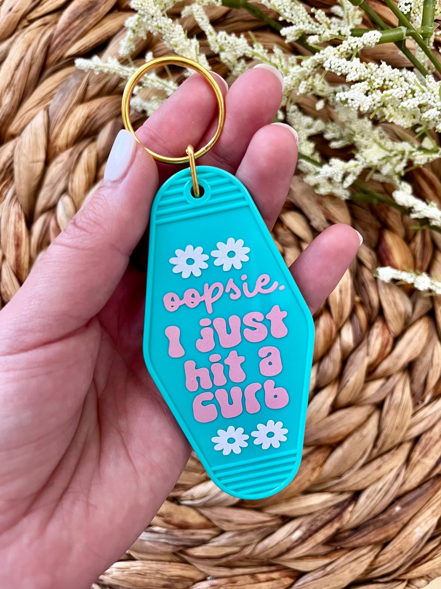 Oppsie Keychain