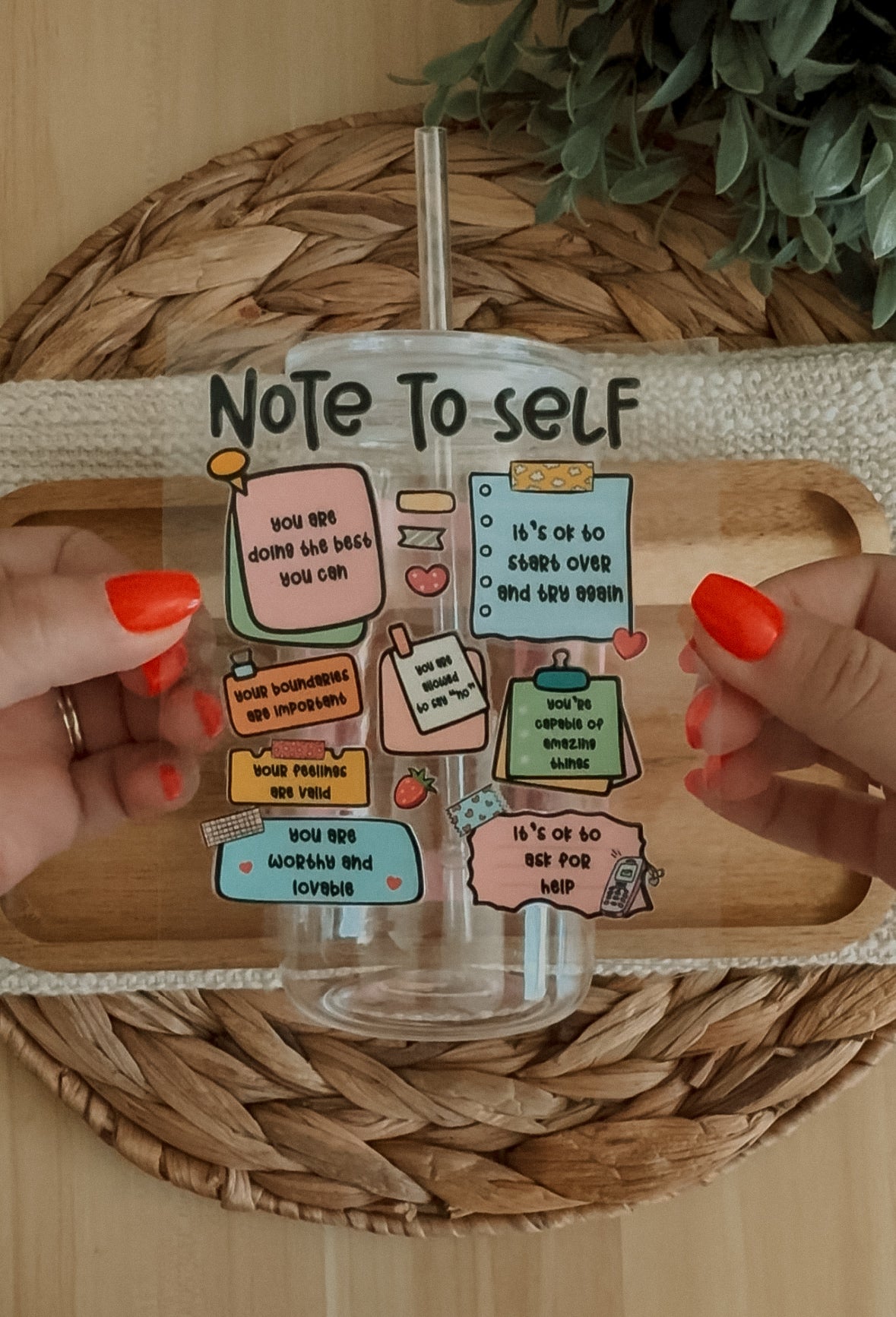 Note to Self cup