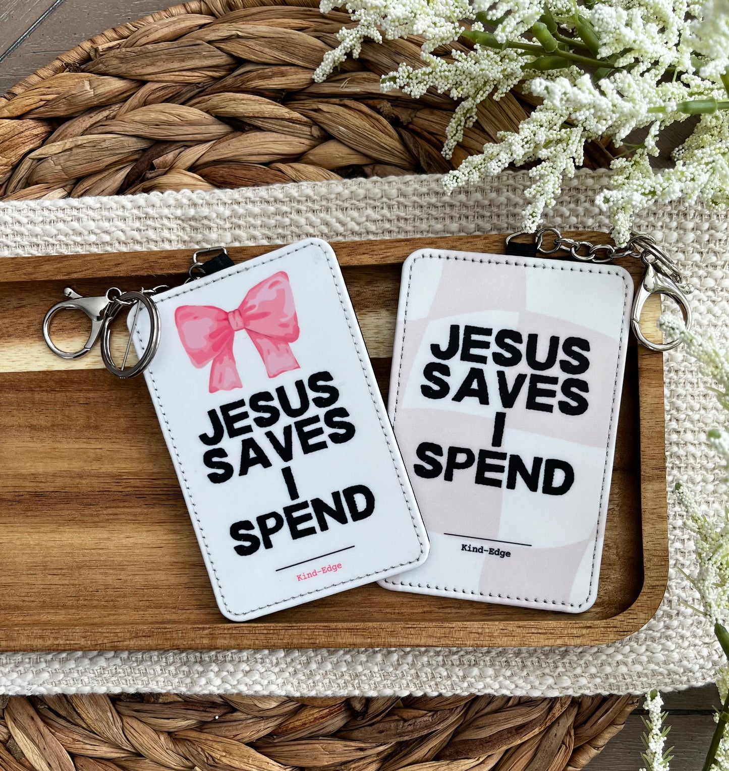 Card Holder Keychain