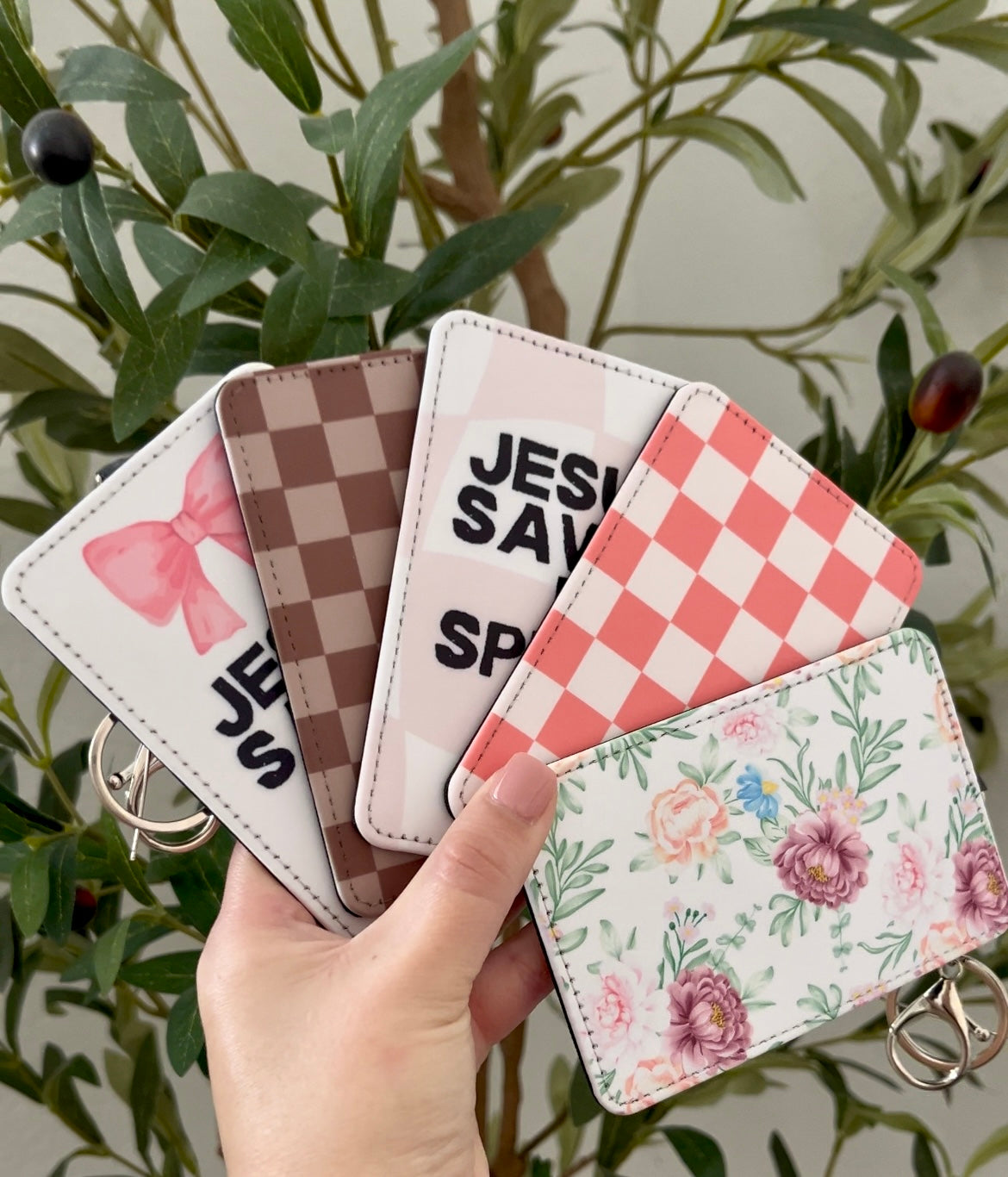 Card Holder Keychain